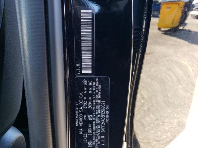 3KPF24AD5PE569621 - 2023 KIA FORTE LX BLACK photo 13