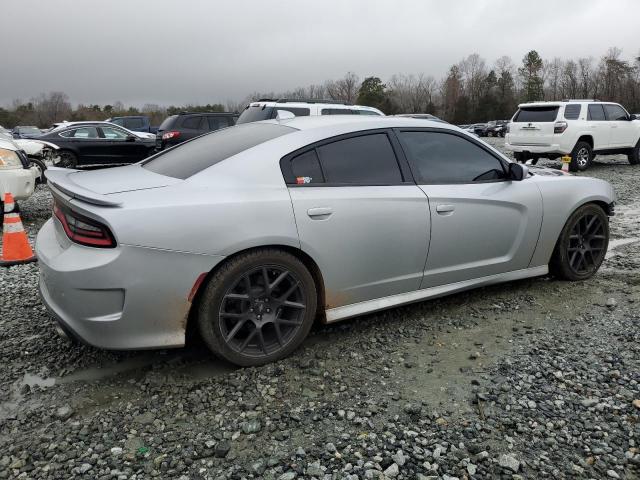 2C3CDXCT8KH603104 - 2019 DODGE CHARGER R/T SILVER photo 3