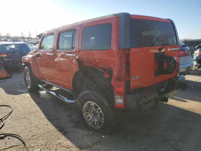 5GTEN13L488168118 - 2008 HUMMER H3 ALPHA ORANGE photo 2