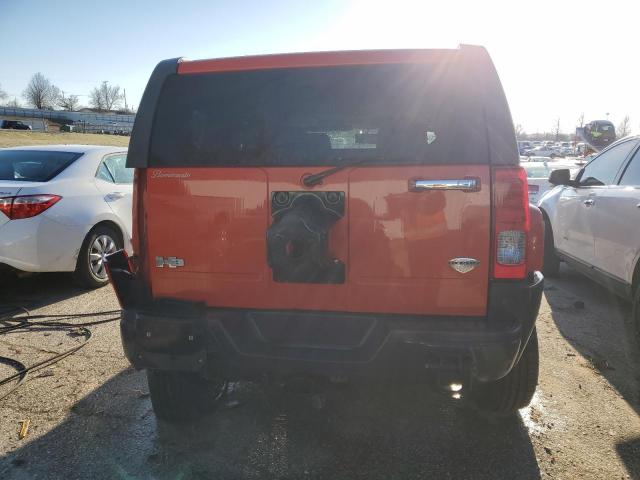 5GTEN13L488168118 - 2008 HUMMER H3 ALPHA ORANGE photo 6