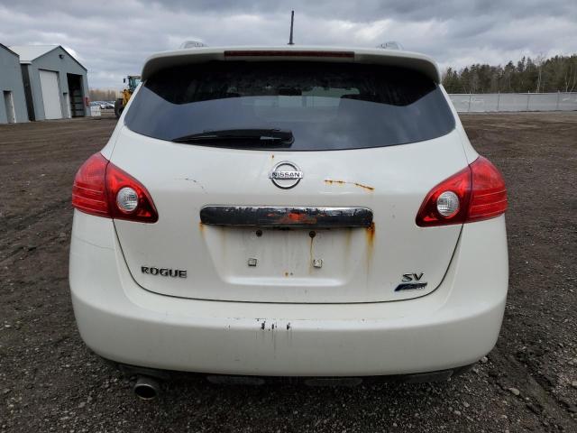 JN8AS5MT1BW177256 - 2011 NISSAN ROGUE S WHITE photo 6