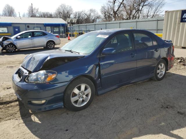 2T1BR30E26C611237 - 2006 TOYOTA COROLLA CE BLUE photo 1