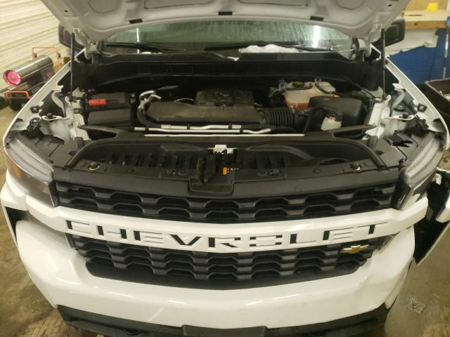 3GCPYBEK8NG120368 - 2022 CHEVROLET SILVERADO K1500 CUSTOM WHITE photo 11