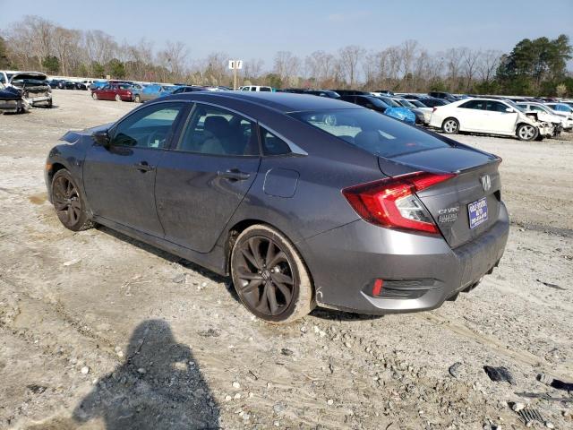 2HGFC2F83LH597687 - 2020 HONDA CIVIC SPORT 灰色 照片 2