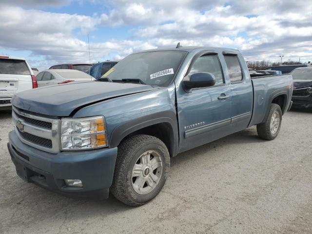 1GCRKTE31BZ438904 - 2011 CHEVROLET SILVERADO K1500 LTZ BLUE photo 1