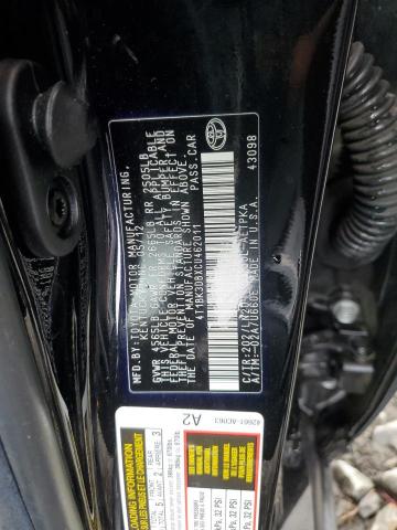 4T1BK3DBXCU462011 - 2012 TOYOTA AVALON BASE 黑色 照片 12