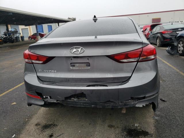 5NPD84LF7JH322270 - 2018 HYUNDAI ELANTRA SEL GRAY photo 6