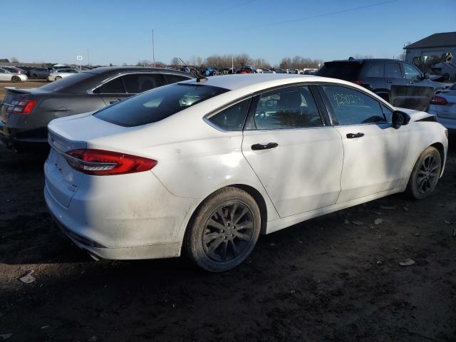 3FA6P0HD0HR170776 - 2017 FORD FUSION SE WHITE photo 3