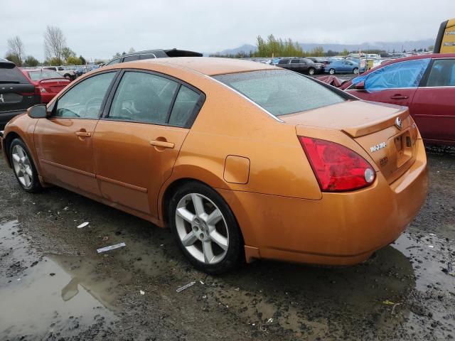 1N4BA41E14C819780 - 2004 NISSAN MAXIMA SE ORANGE photo 2