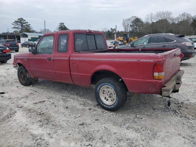 1FTCR14X2RTA85810 - 1994 FORD RANGER SUPER CAB RED photo 2