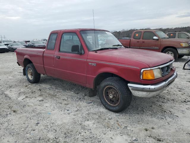 1FTCR14X2RTA85810 - 1994 FORD RANGER SUPER CAB RED photo 4
