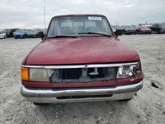 1FTCR14X2RTA85810 - 1994 FORD RANGER SUPER CAB RED photo 5