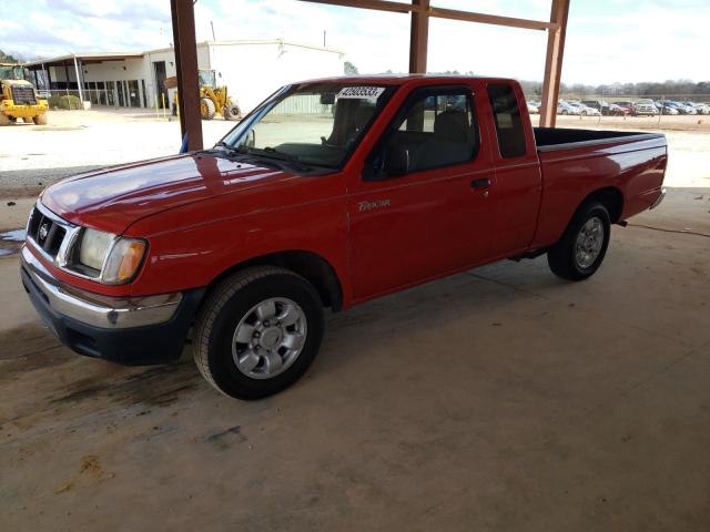 1N6DD26S7YC307750 - 2000 NISSAN FRONTIER KING CAB XE RED photo 1