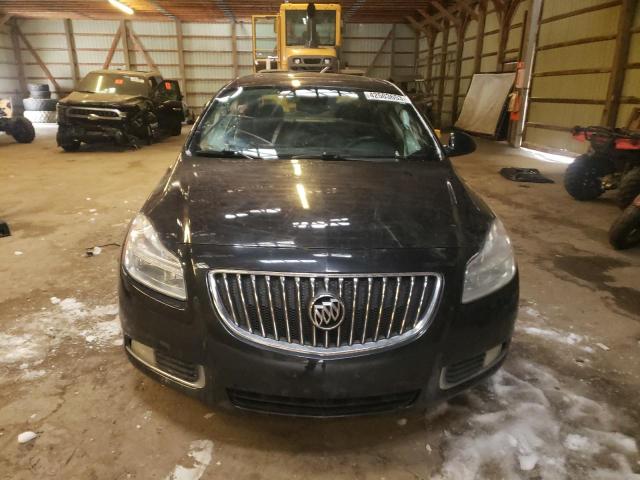 W04GP5EC2B1003662 - 2011 BUICK REGAL CXL BLACK photo 5