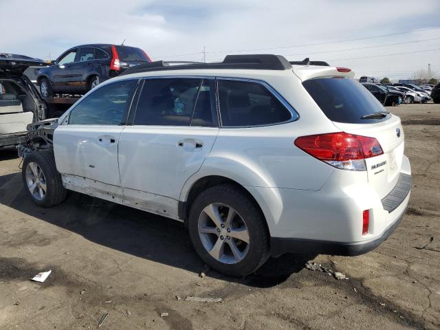4S4BRBSC1D3274244 - 2013 SUBARU OUTBACK 2.5I LIMITED WHITE photo 2