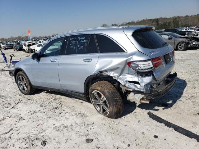 WDC0G4KB6GF060982 - 2016 MERCEDES-BENZ GLC 300 4MATIC SILVER photo 2