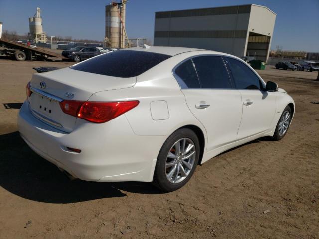 JN1EV7AR5HM835578 - 2017 INFINITI Q50 PREMIUM WHITE photo 3