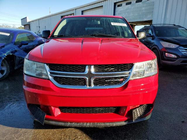 3C4PDCAB9DT558359 - 2013 DODGE JOURNEY SE RED photo 5