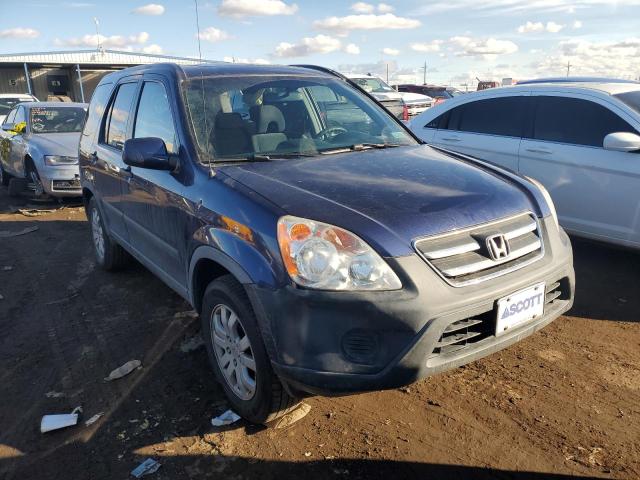 JHLRD78815C034052 - 2005 HONDA CR-V EX BLUE photo 4