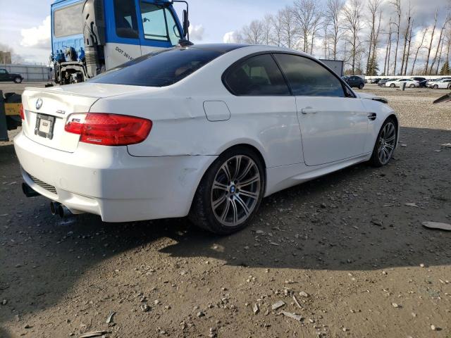 WBSKG9C50CE798466 - 2012 BMW M3 WHITE photo 3