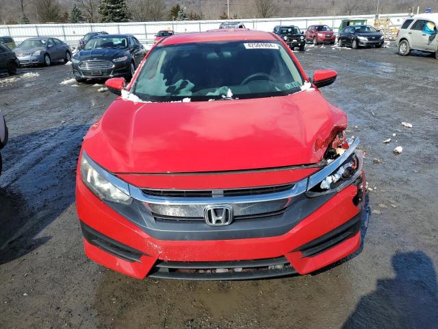 2HGFC2F5XGH546733 - 2016 HONDA CIVIC LX RED photo 5