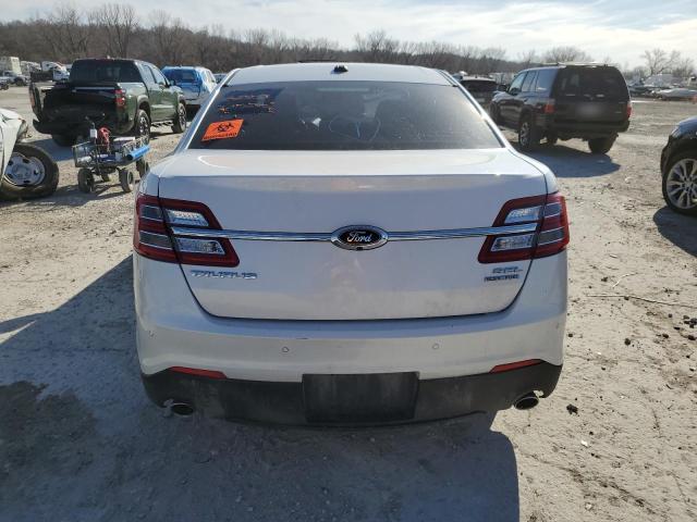 1FAHP2E87GG133421 - 2016 FORD TAURUS SEL WHITE photo 6