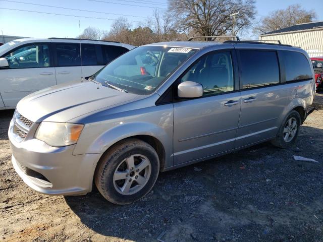 2C4RDGCG3DR627770 - 2013 DODGE GRAND CARA SXT SILVER photo 1