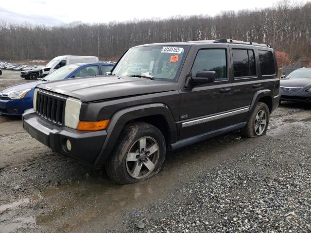 1J8HG48K76C310674 - 2006 JEEP COMMANDER GRAY photo 1