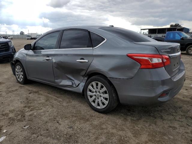 3N1AB7AP2HY292788 - 2017 NISSAN SENTRA S GRAY photo 2