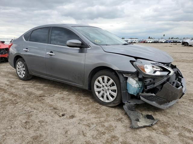 3N1AB7AP2HY292788 - 2017 NISSAN SENTRA S GRAY photo 4