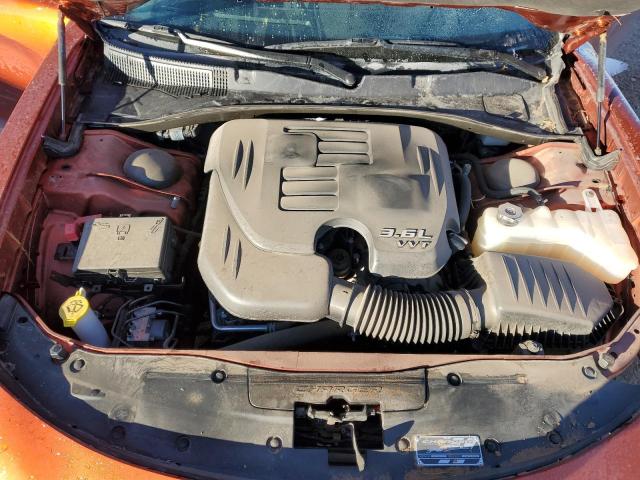 2C3CDXBG5PH588721 - 2023 DODGE CHARGER SXT ORANGE photo 11