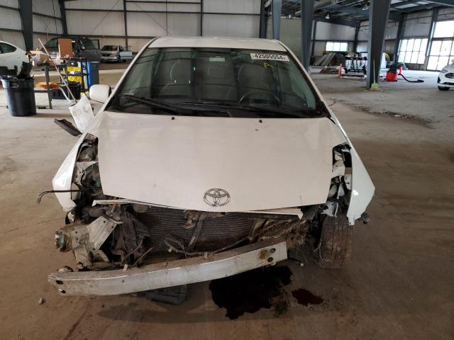 JTDKB20U677643150 - 2007 TOYOTA PRIUS WHITE photo 5