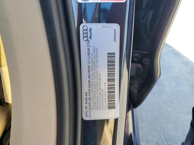 WAUJGAFCXCN147230 - 2012 AUDI A6 PRESTIGE ლურჯი ფოტო 12