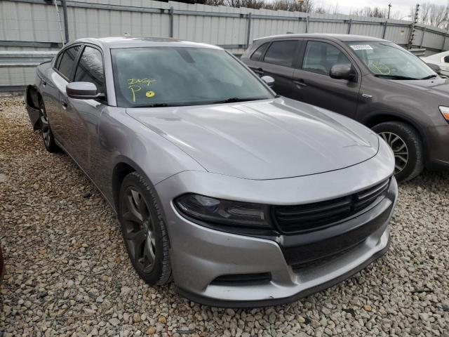 2C3CDXHG6GH174984 - 2016 DODGE CHARGER SXT GRAY photo 4