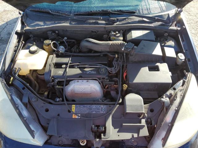 1FAFP36321W221516 - 2001 FORD FOCUS SE BLUE photo 11