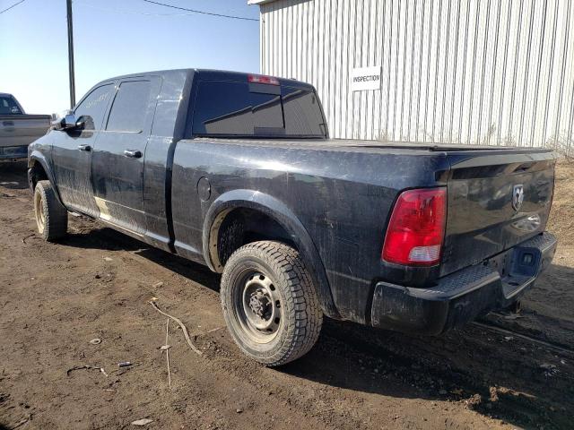 3C6TD4PL0CG224837 - 2012 DODGE RAM 2500 LONGHORN BLACK photo 2