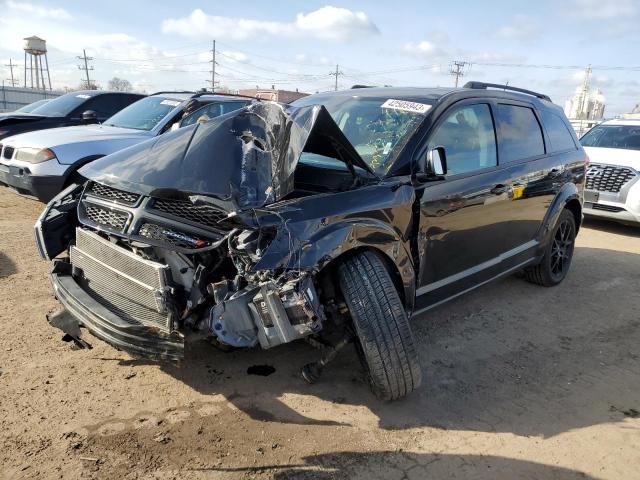 3C4PDDEG4JT197436 - 2018 DODGE JOURNEY GT BLACK photo 1