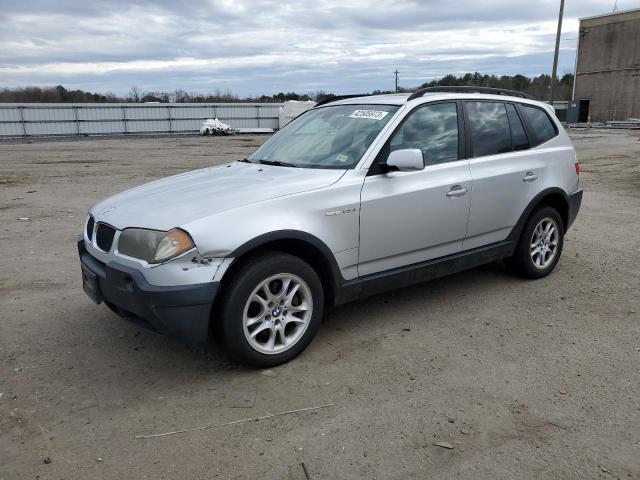 WBXPA73444WB29306 - 2004 BMW X3 2.5I SILVER photo 1