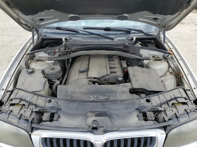 WBXPA73444WB29306 - 2004 BMW X3 2.5I SILVER photo 11