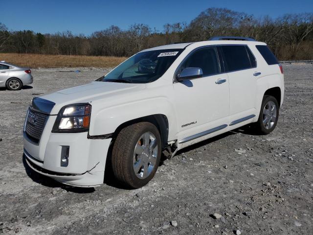 2GKFLUE36F6424055 - 2015 GMC TERRAIN DENALI WHITE photo 1