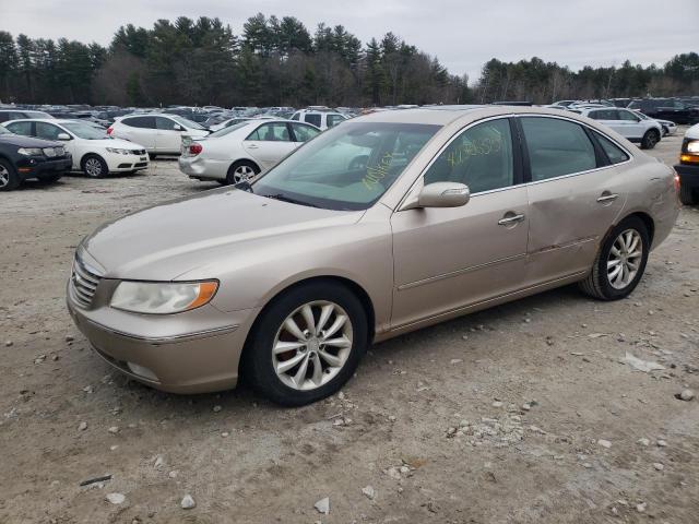 KMHFC46F87A163144 - 2007 HYUNDAI AZERA SE TAN photo 1