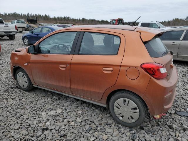 ML32A3HJXJH000243 - 2018 MITSUBISHI MIRAGE ES ORANGE photo 2