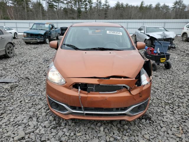 ML32A3HJXJH000243 - 2018 MITSUBISHI MIRAGE ES ORANGE photo 5