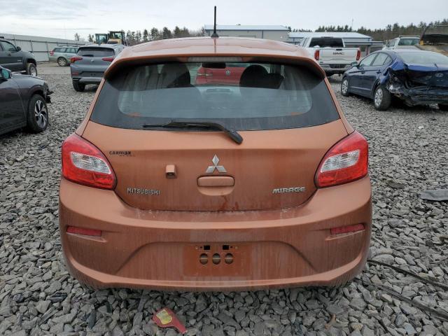 ML32A3HJXJH000243 - 2018 MITSUBISHI MIRAGE ES ORANGE photo 6