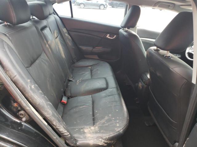 19XFB2F9XFE091977 - 2015 HONDA CIVIC EXL შავი ფოტო 10