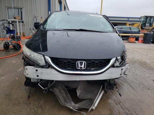 19XFB2F9XFE091977 - 2015 HONDA CIVIC EXL შავი ფოტო 5