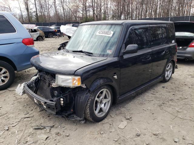 JTLKT334X64043928 - 2006 TOYOTA SCION XB Siyah fotoğraf 1