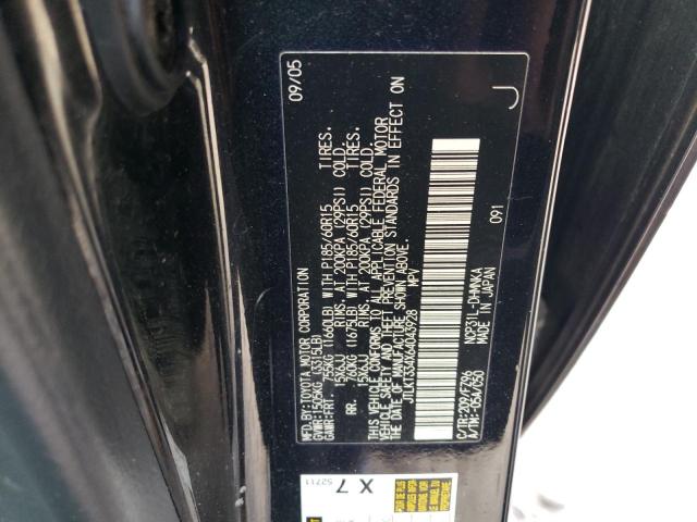 JTLKT334X64043928 - 2006 TOYOTA SCION XB Siyah fotoğraf 14