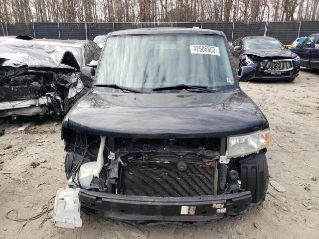 JTLKT334X64043928 - 2006 TOYOTA SCION XB Siyah fotoğraf 5