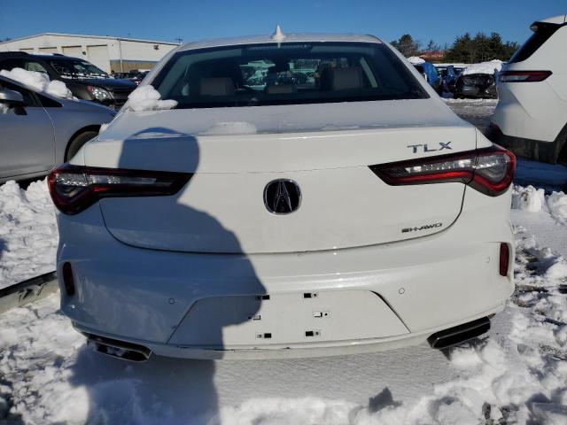 19UUB6F64PA004794 - 2023 ACURA TLX ADVANCE WHITE photo 6